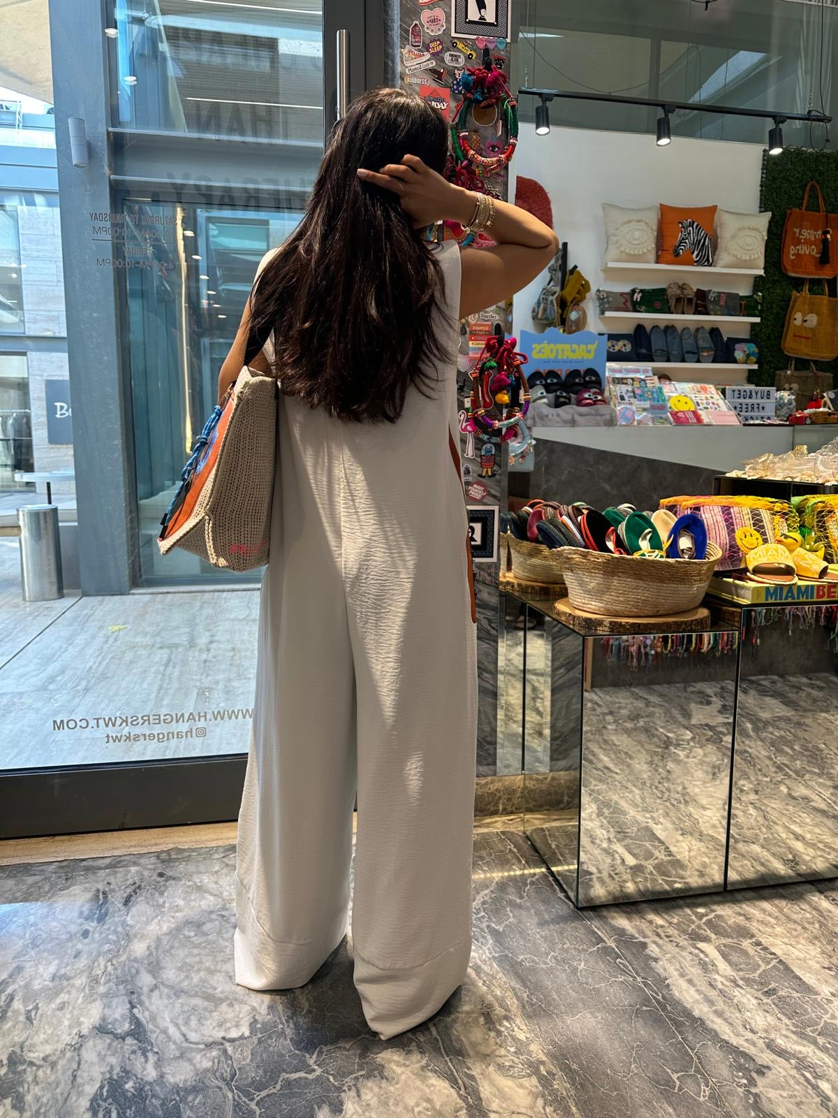 Stylish White Jumpsout