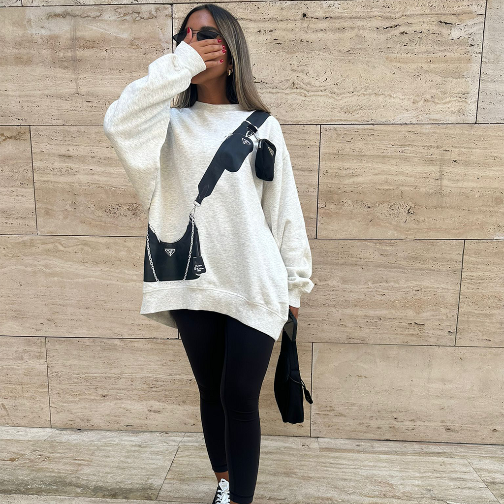 Fancy hanging bag sweater