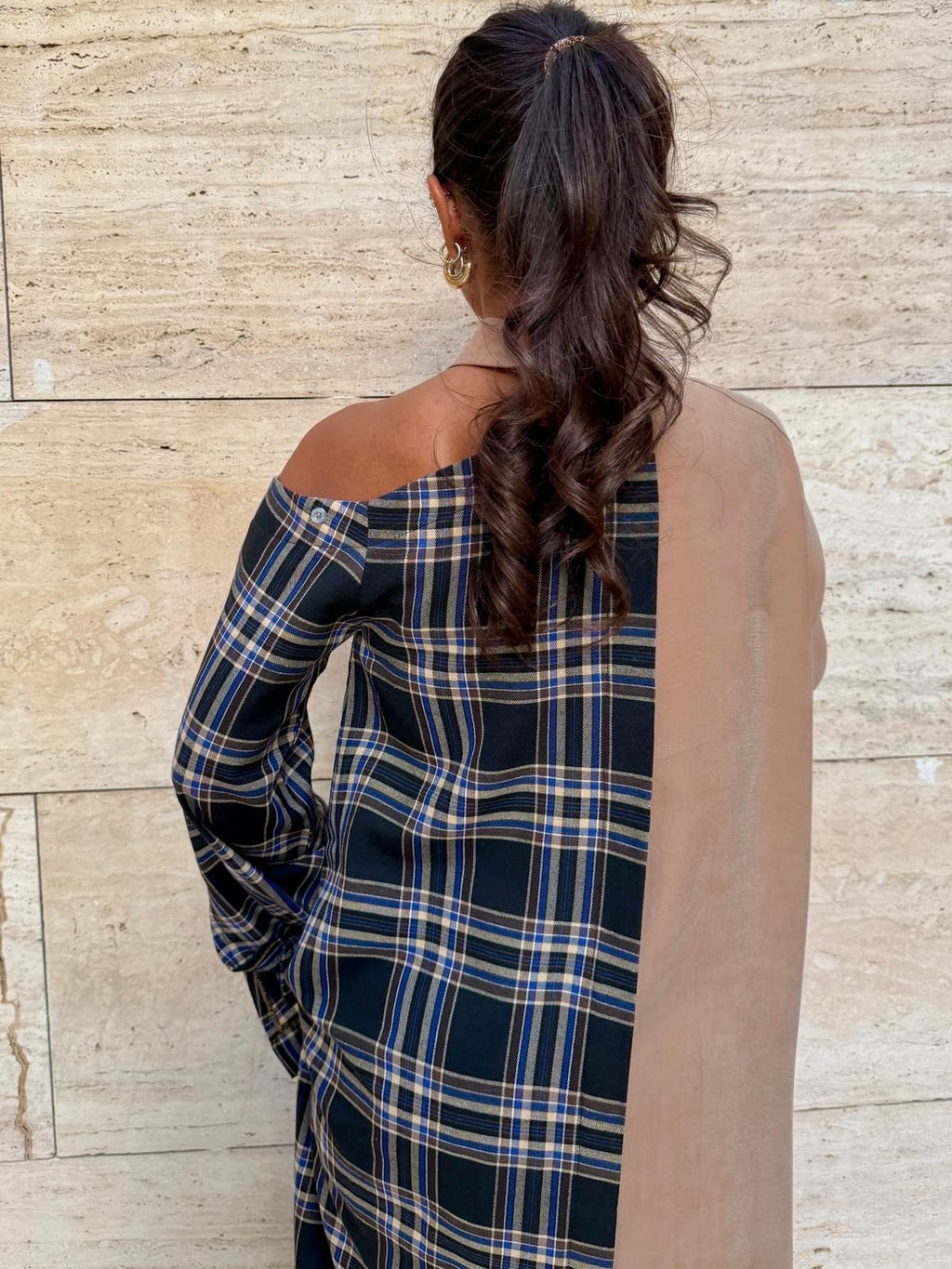 Best Seller 2026 Elegant Ramadan Off shoulder Brown Kaftan 1