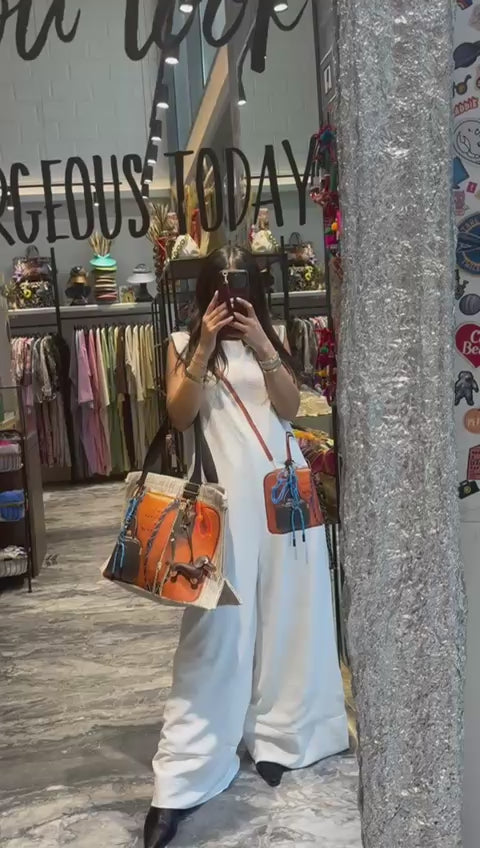 Stylish White Jumpsout