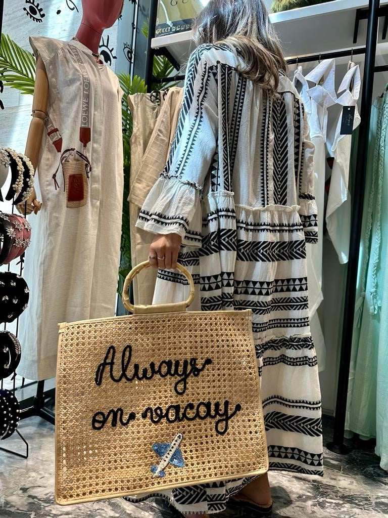 Summer light colorful dress