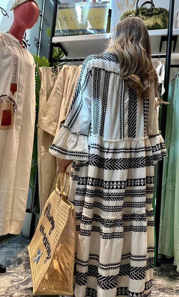 Summer light colorful dress