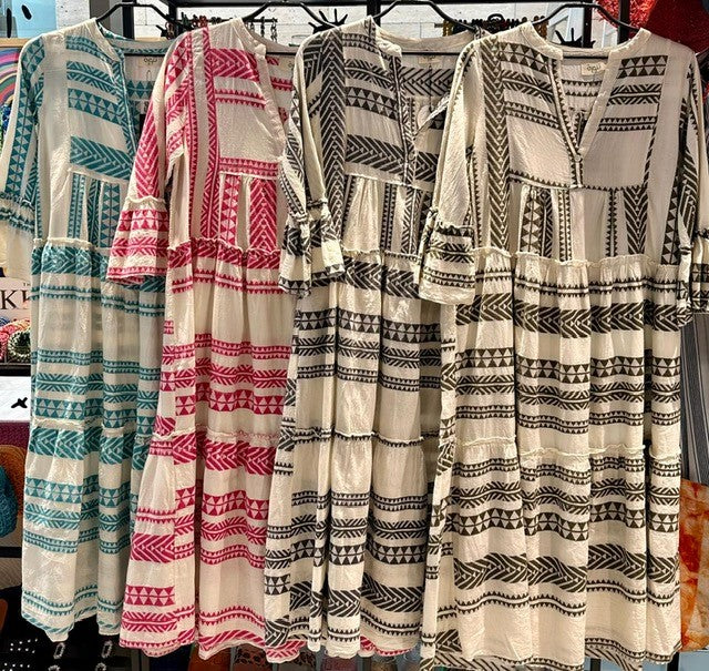 Summer light colorful dress